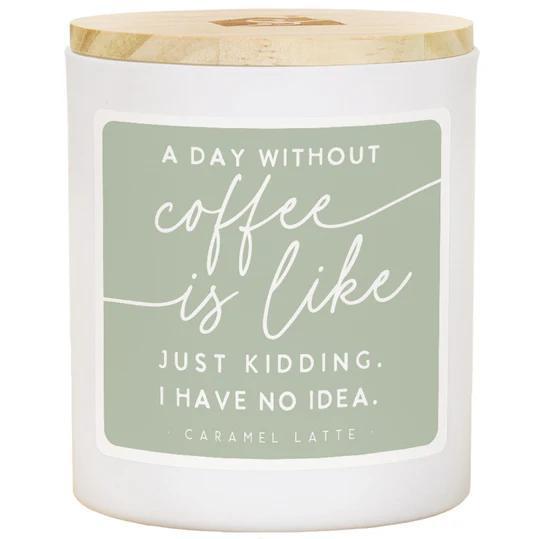 A Day Without Coffee…Caramel Latte Candle SIS1025