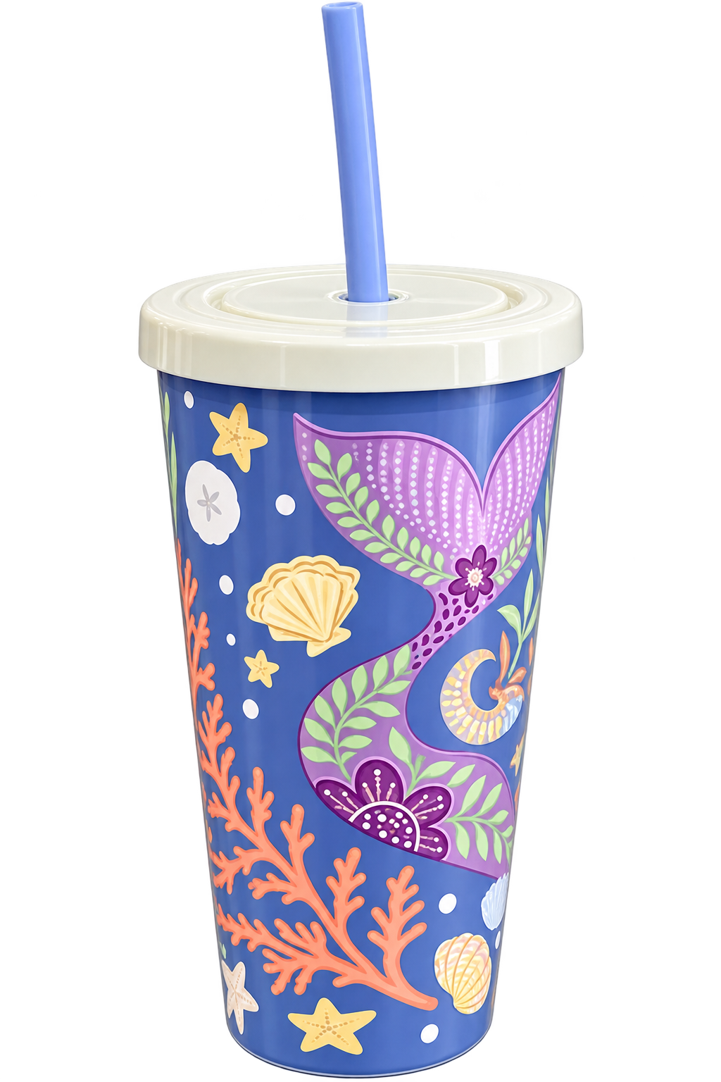 Nautical Cup w/Straw BCL1026*