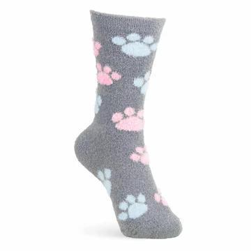 Soft and Cozy Paw Print Socks ABC926