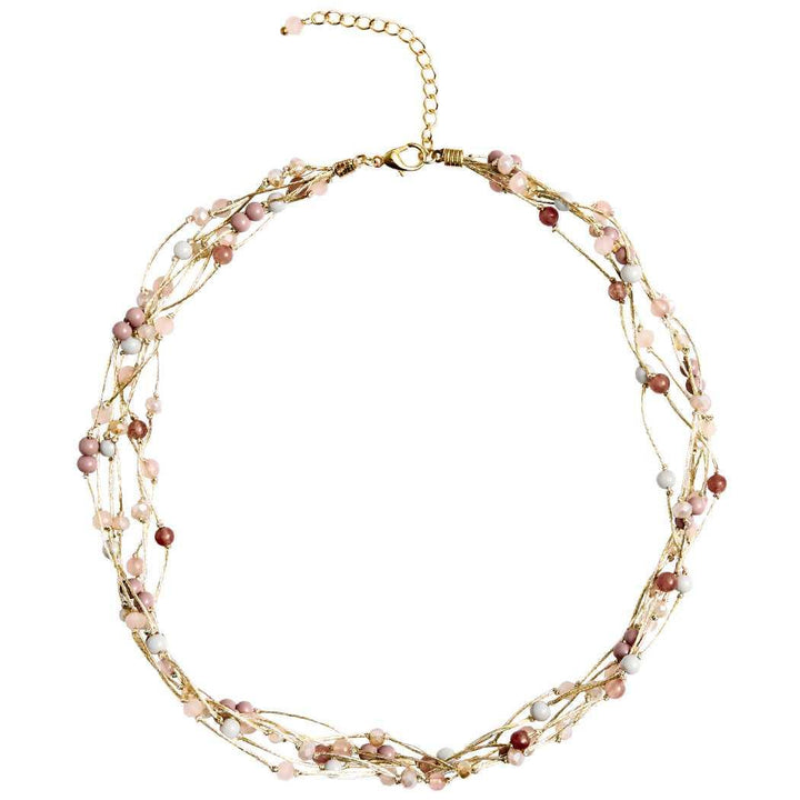 Akha Jill Multistrand Beaded Necklace MAR426