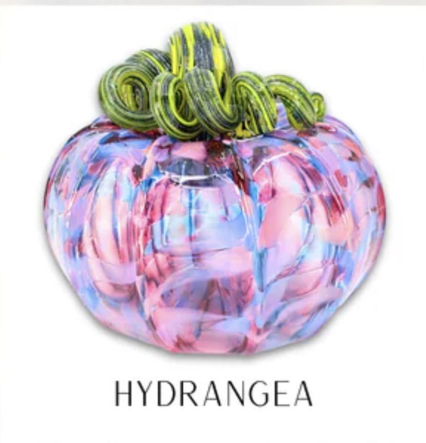 Mini Glass Pumpkins 4” LKA526