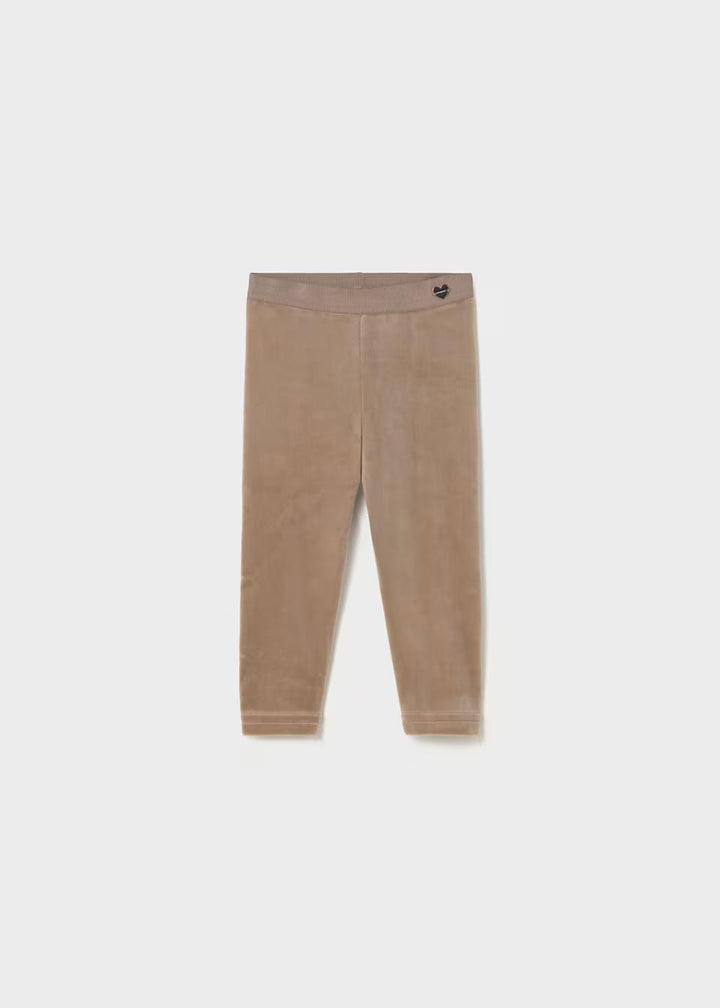 Basic Velvet Leggings Walnut MYR926