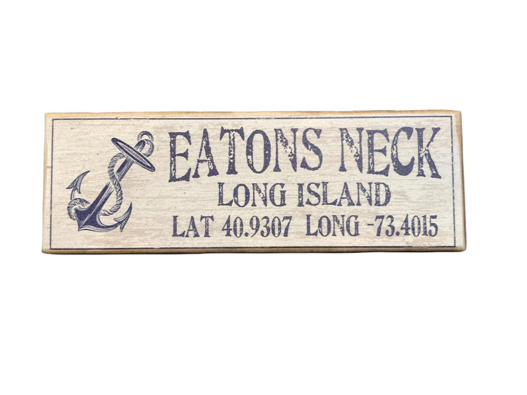 Wood Magnet Anchor White PTT