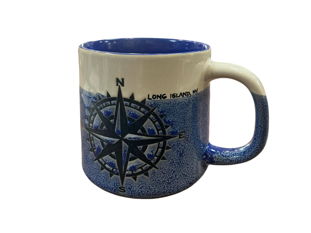 Compass Rose Artisan Mug Long Island, NY  CPS824