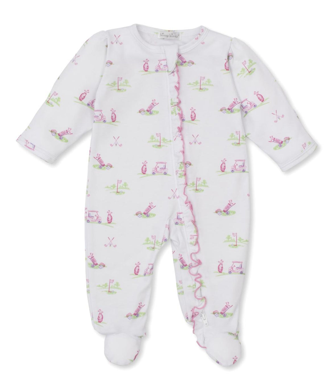 Fairway Foursome Footie w/Zipper KSY325