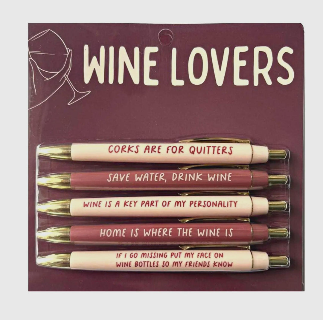 Wine Lovers Pen Set FUN924