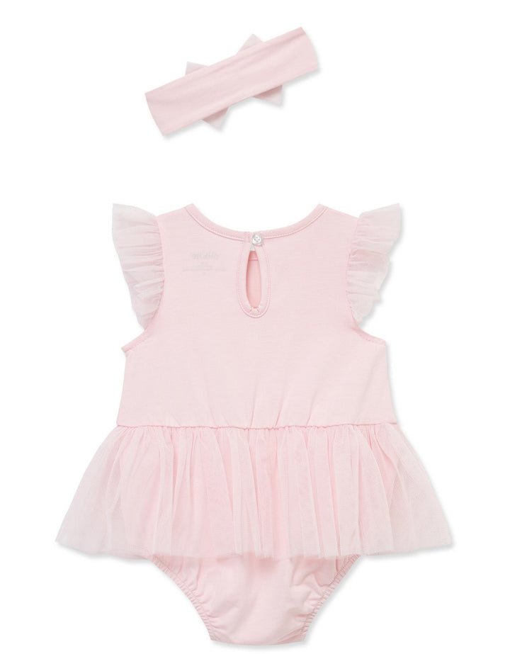 Rose Mesh Bubble w/Head Band LTM0126