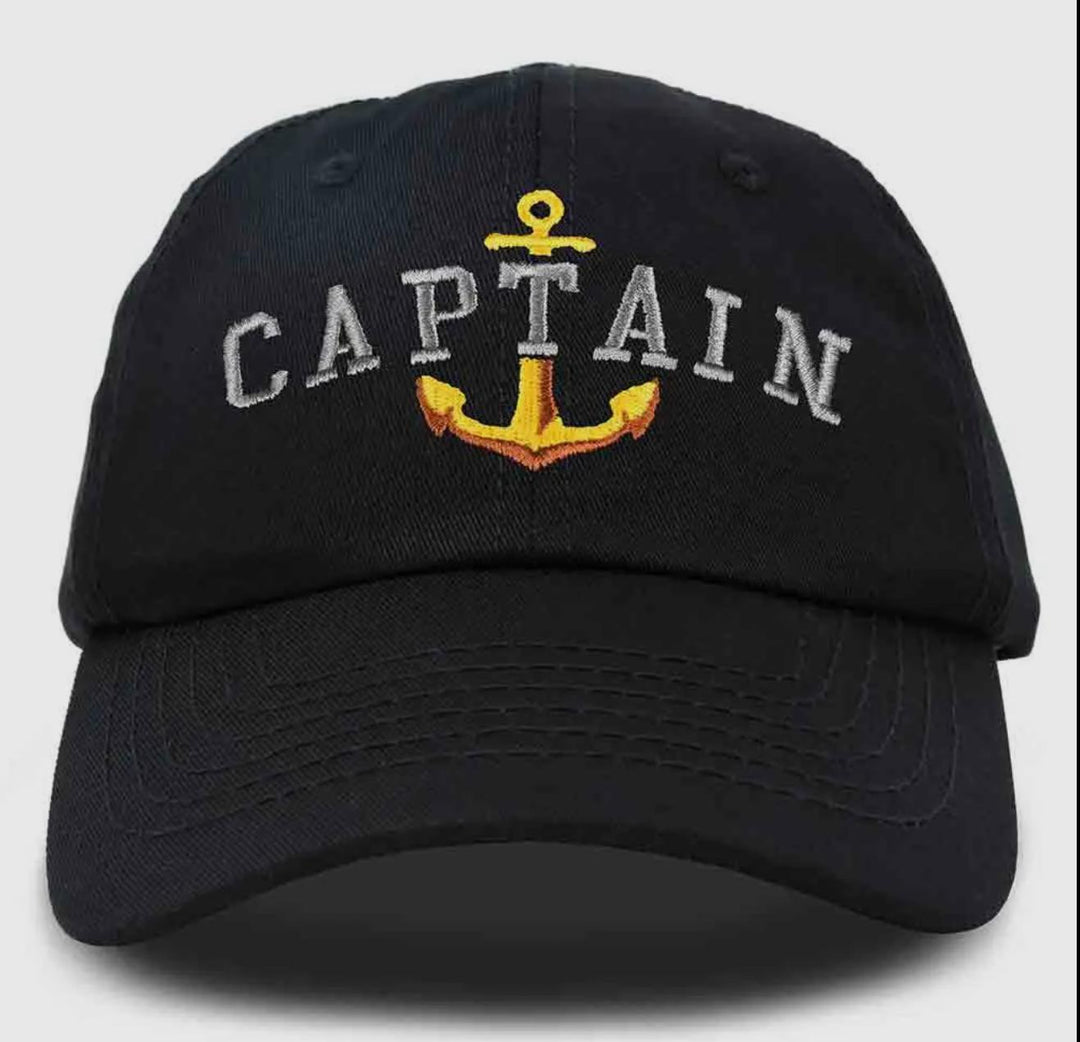 Captain’s Hat Gold Anchor DLX