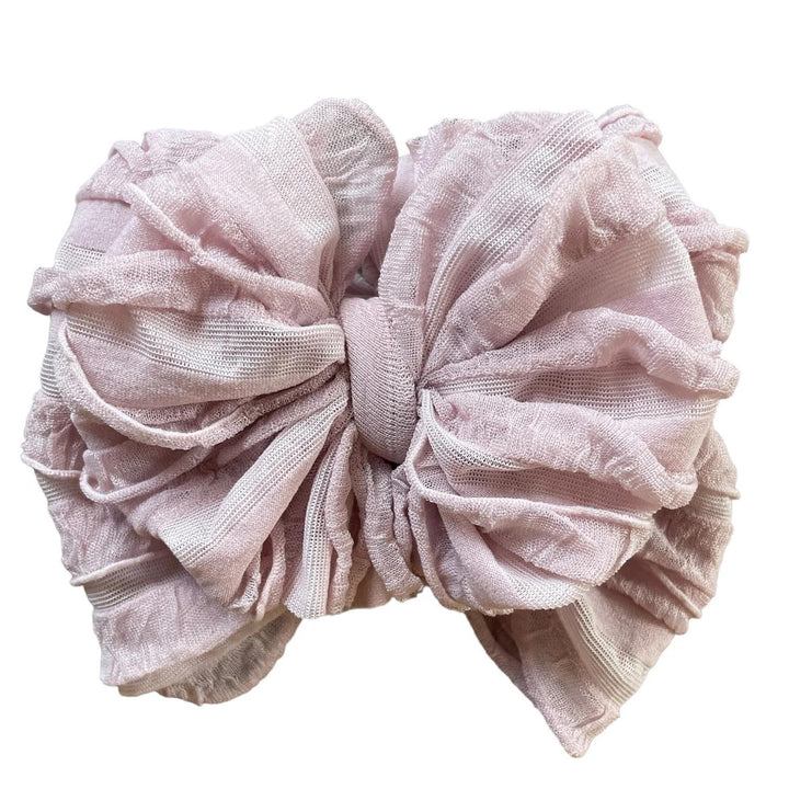 Ruffled Bow Headband RRA