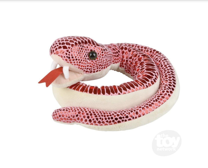 Metallic Snake Plush 54” TTN526