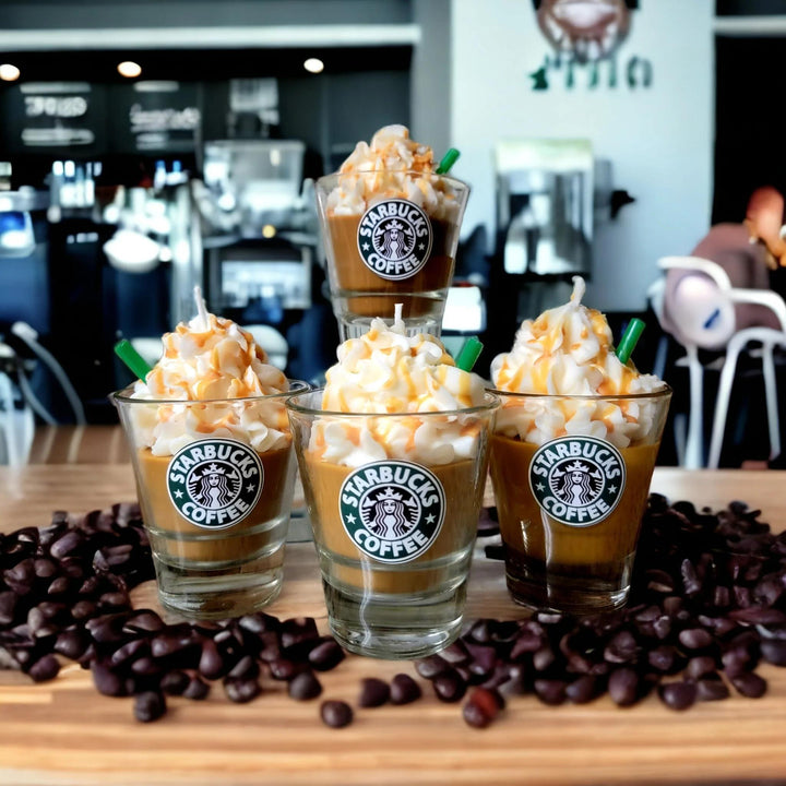 Starbucks Theme Scented Soy Wax Medium Candle ZEN525