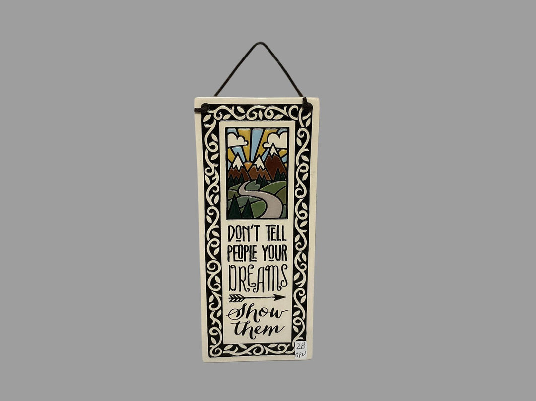 Don't Tell People Wall Plaque SPC*