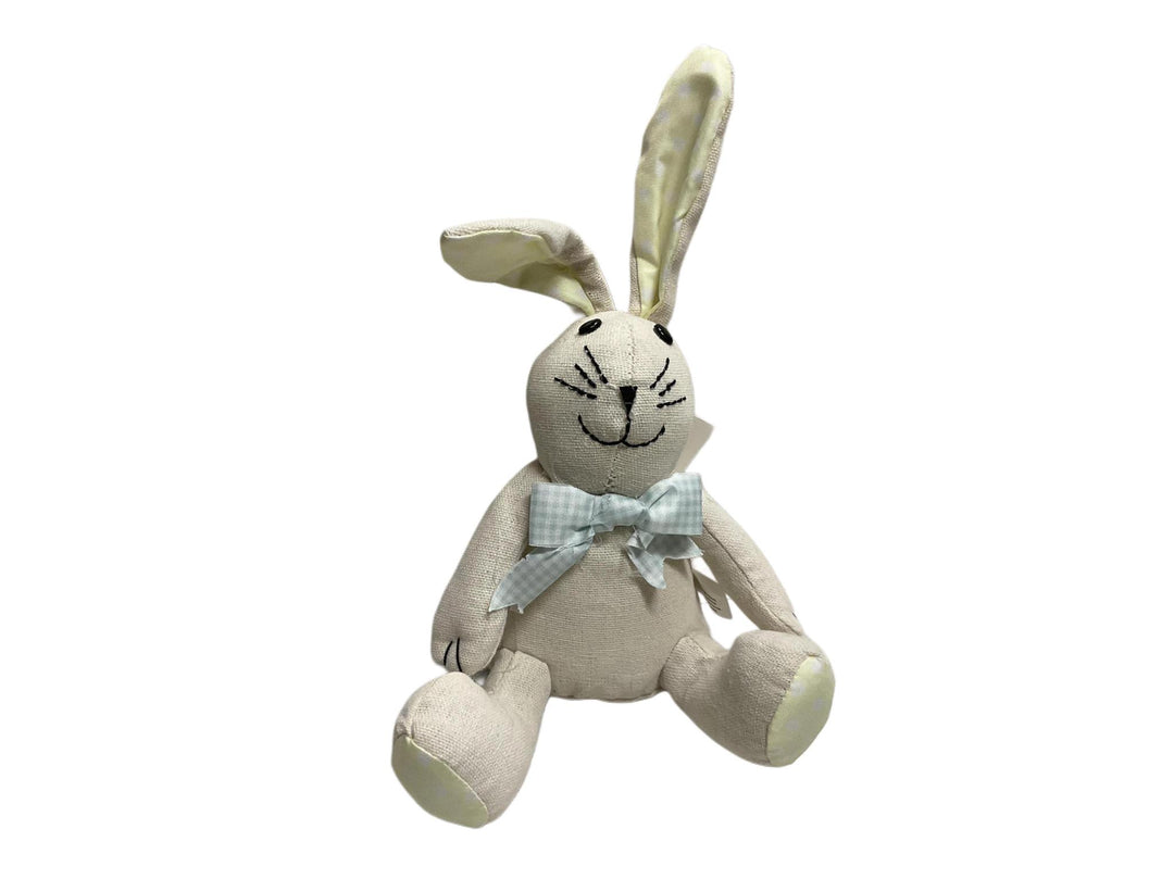 Sitting Bunny Plush Asst GFC