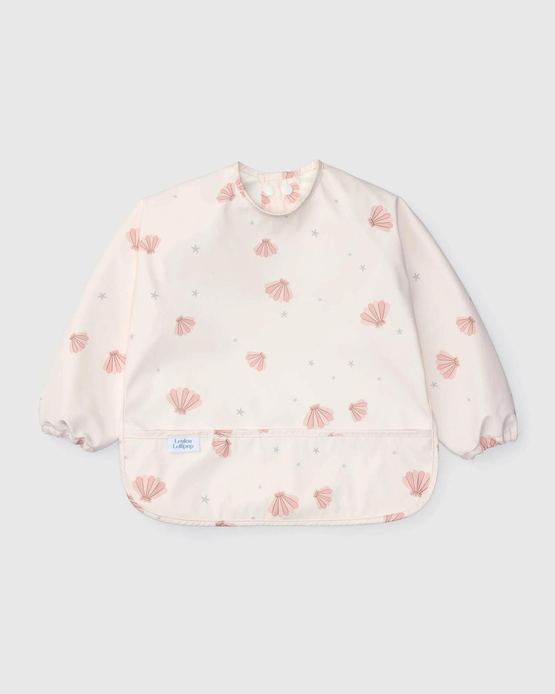 Long Sleeve Bib Seashells LOU826