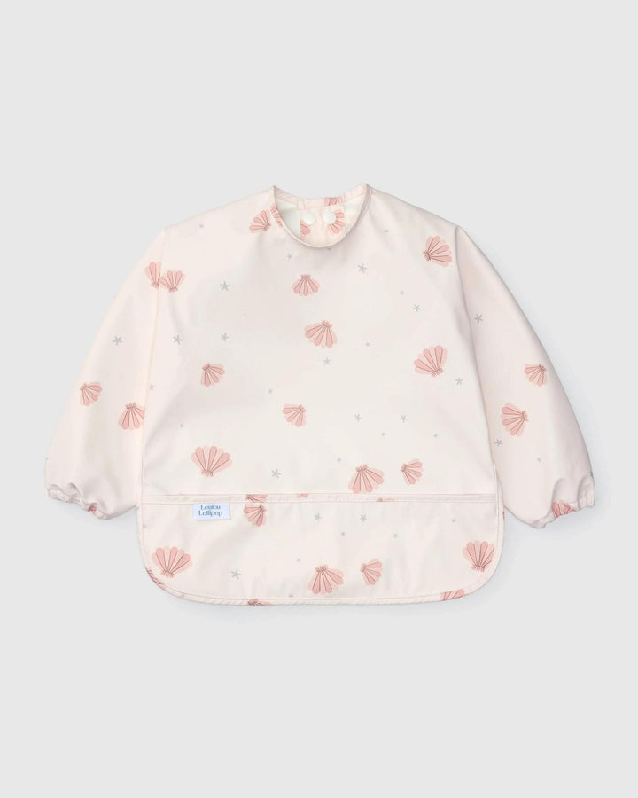 Long Sleeve Bib Seashells LOU826