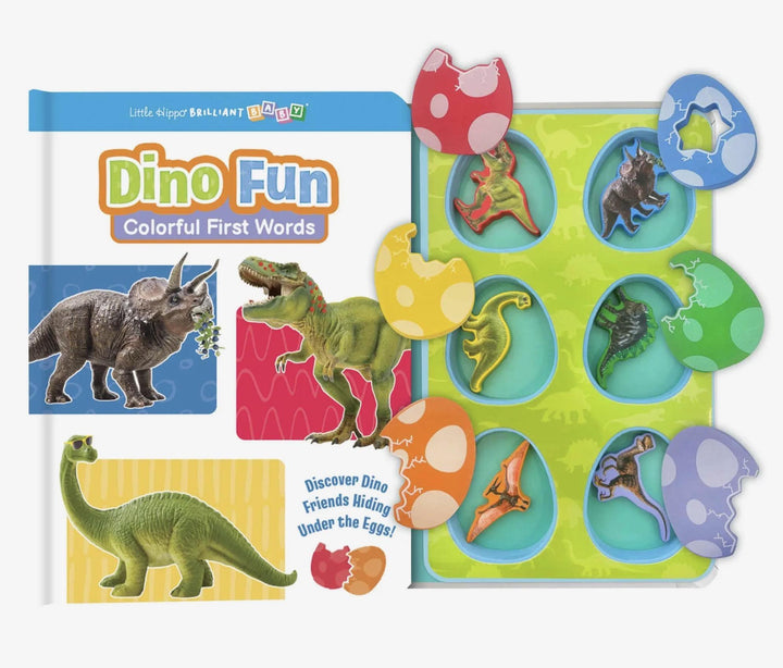 Dino Fun - Colorful First Words Book LHB626