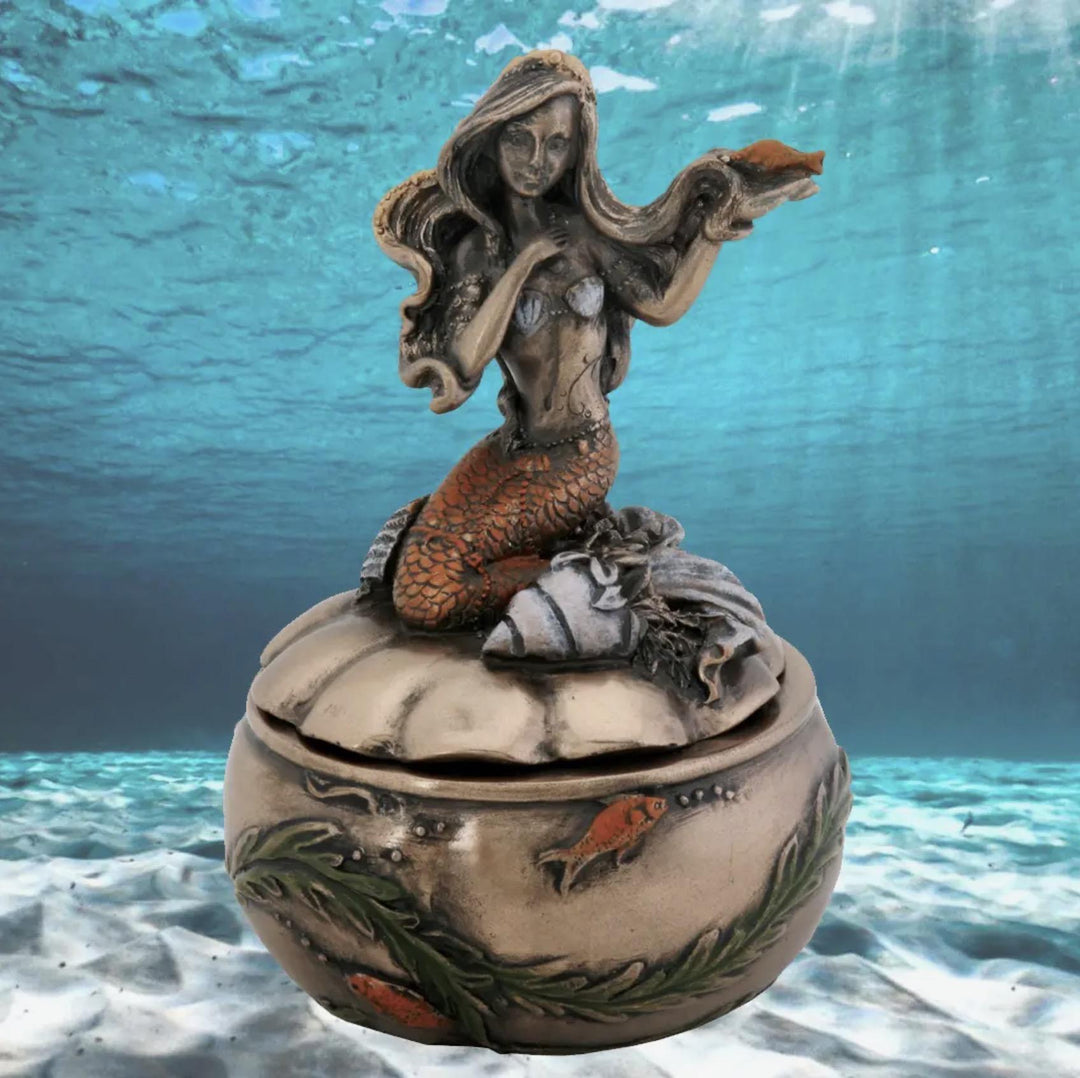 Mermaid Decorative Trinket Box PTC326
