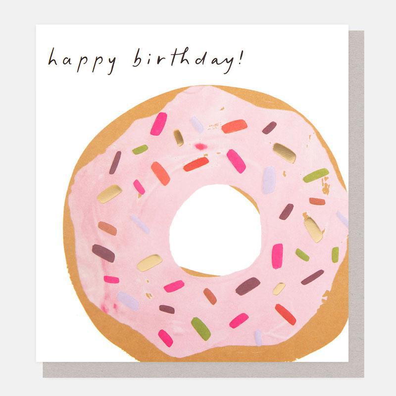 Birthday Donut Greeting Card NQI725