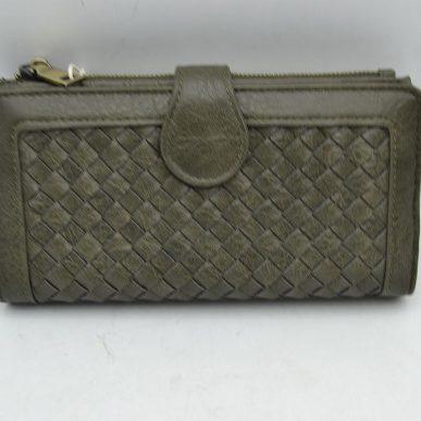 Woven Texture Wallet EJ602675 EMH1125