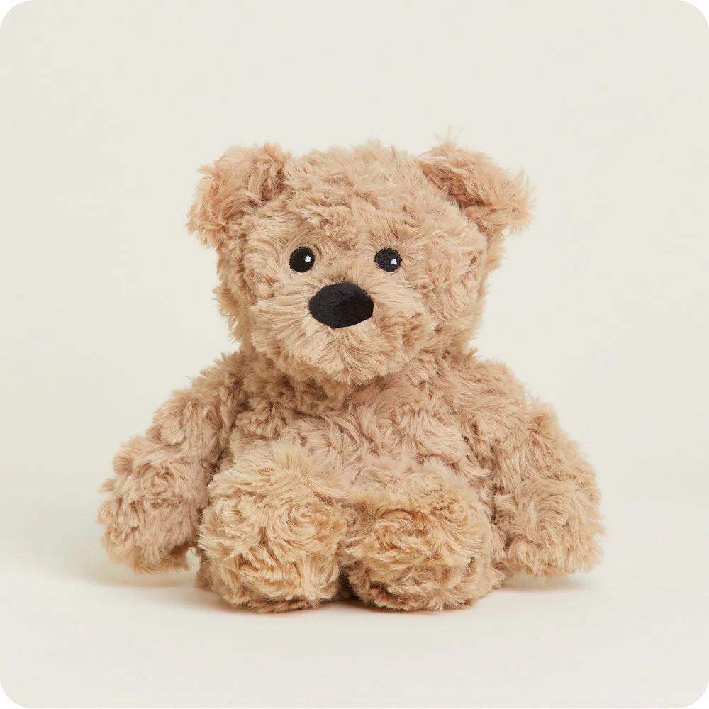 Brown Curly Bear Warmies Junior WRM1025