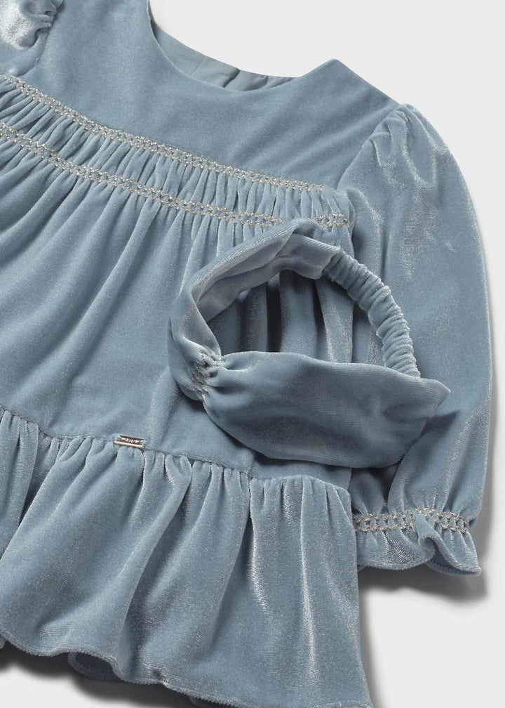 Velvet Dress w/Headband MYR825