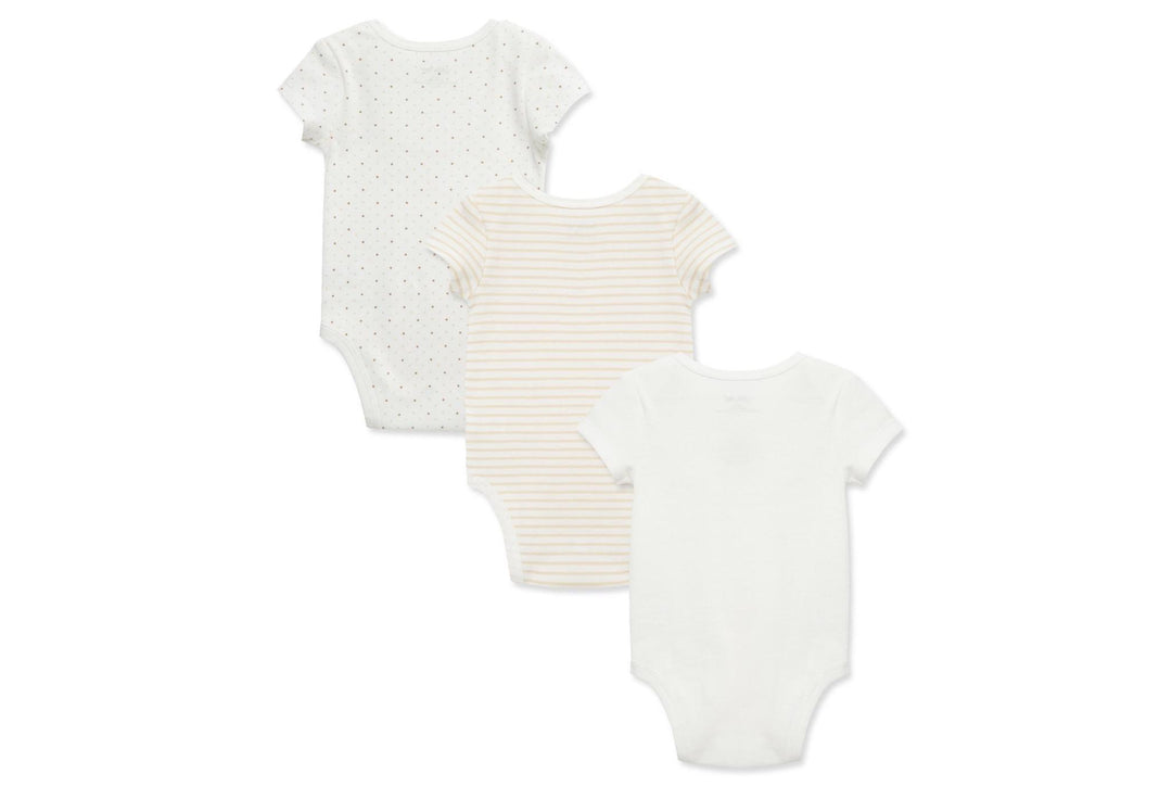 Gentle Bear 3 Pack Bodysuit LTM726