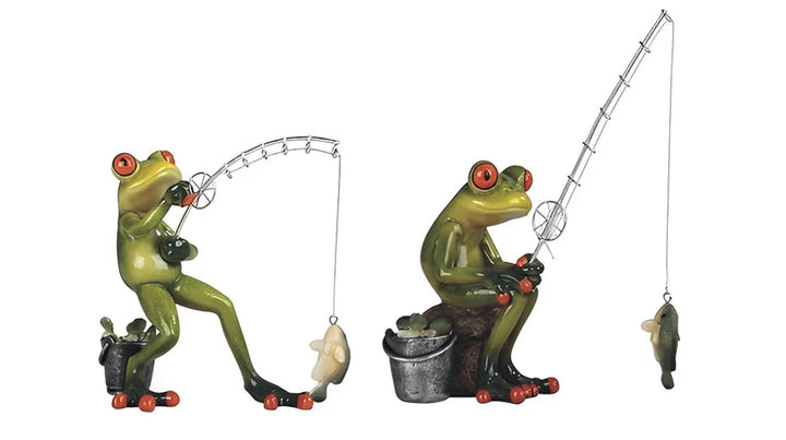Frog Figurine Fishing OWI(A)825