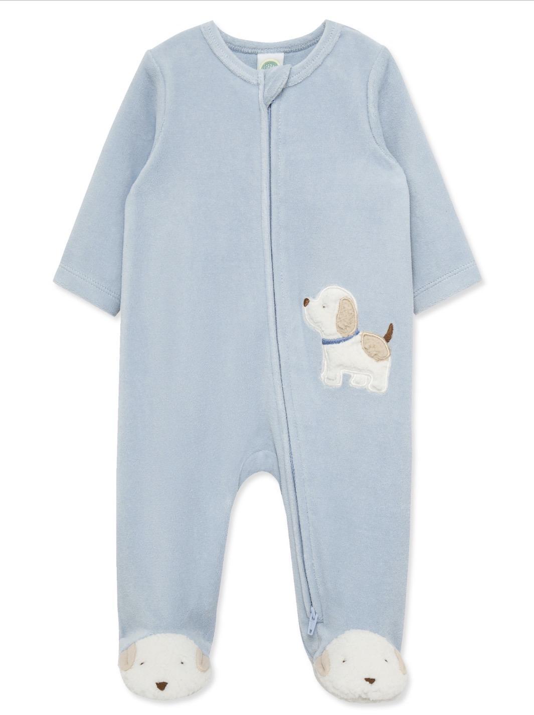 Fluffy Pup Footie LTM826