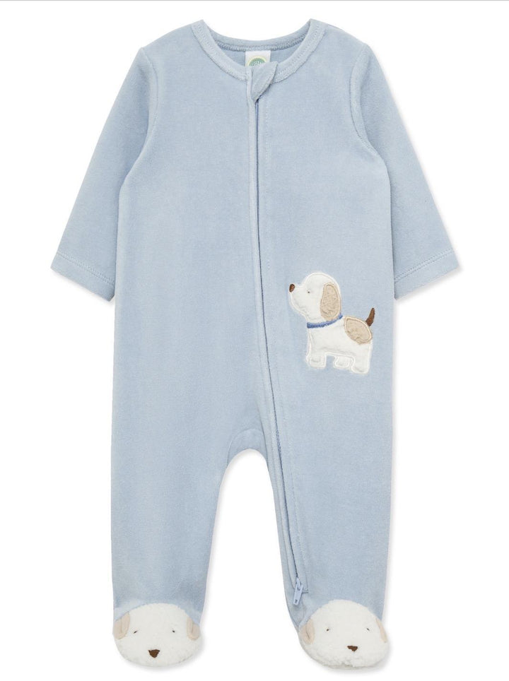 Fluffy Pup Footie LTM826