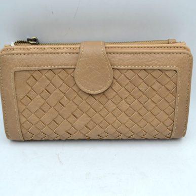 Woven Texture Wallet EJ602675 EMH1125