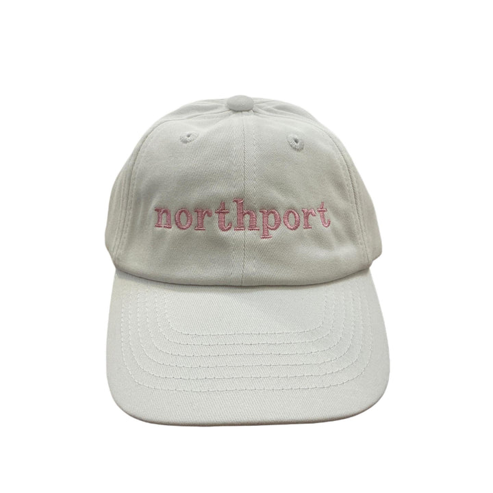 Northport Baseball Hat White/Pink BAB426l
