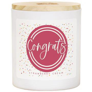 Congrats Candle Strawberry SIS924