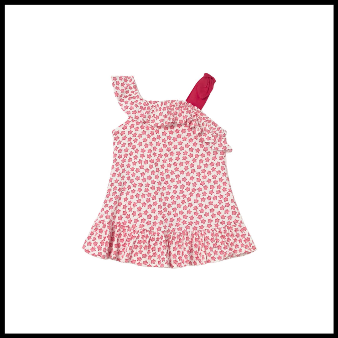 Pink Starfish Ruffle Dress MYR0126