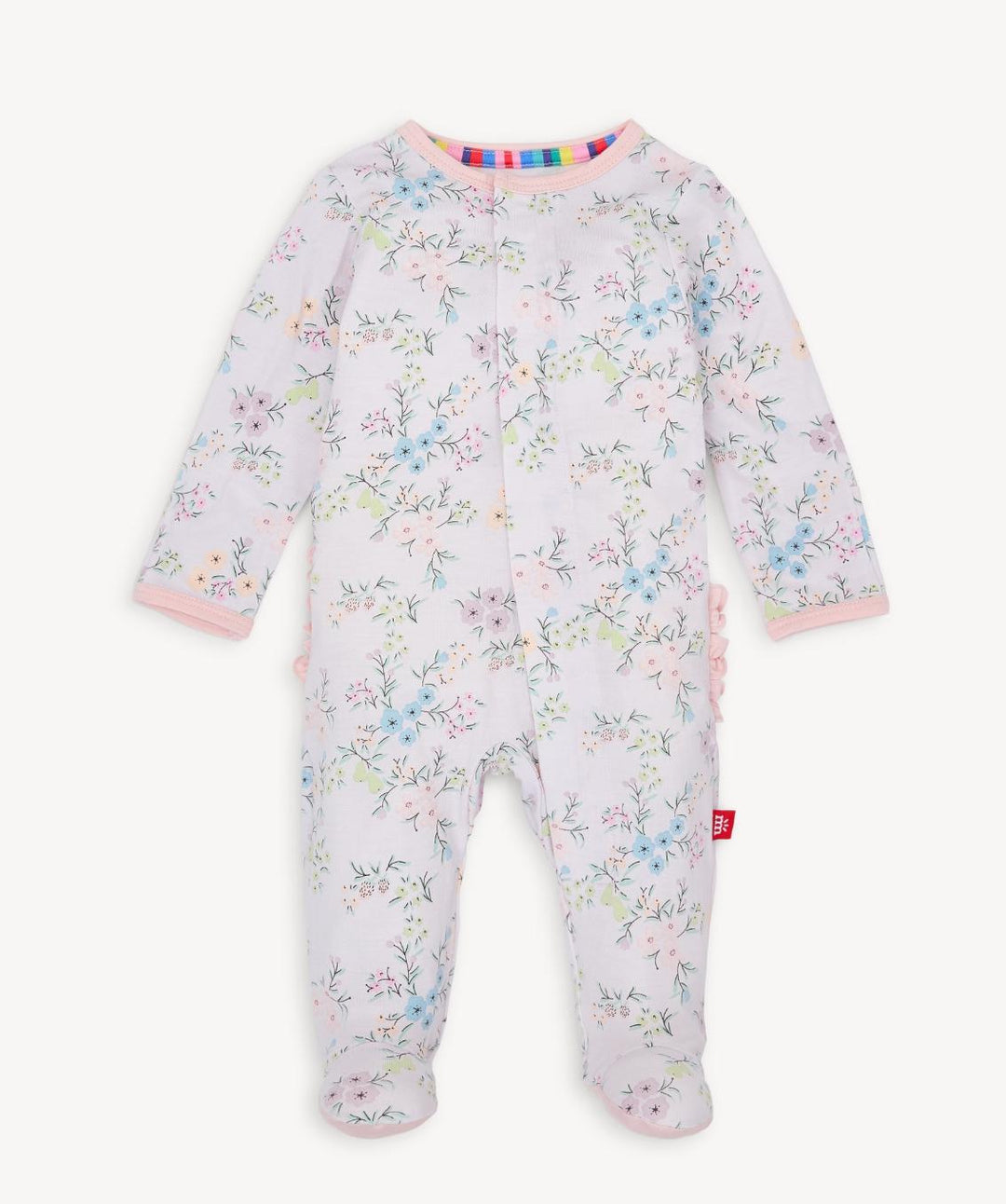 Emily Modal Footie w/Ruffle MGM225