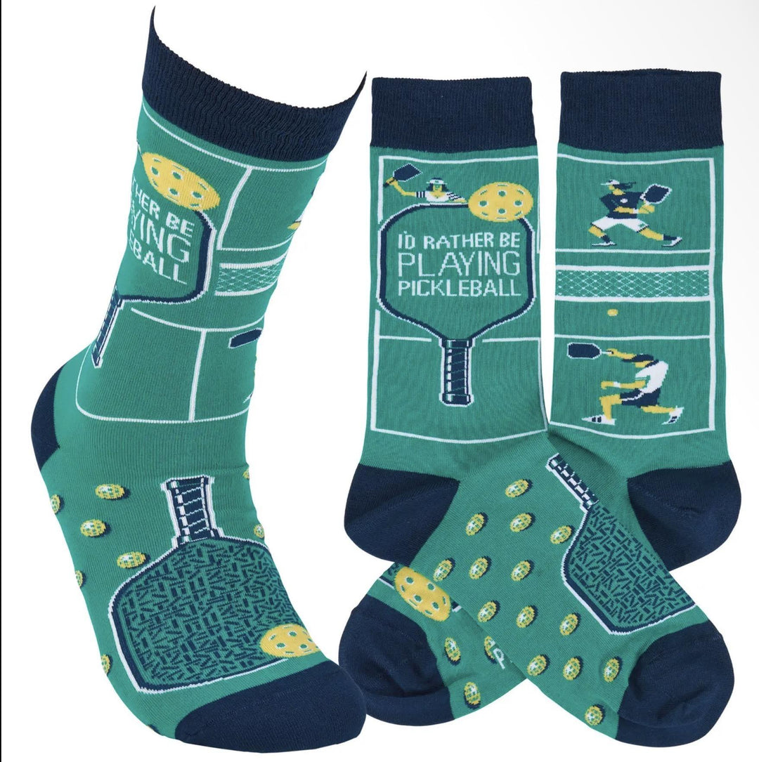 Rather Be Playing Pickleball Socks PBK1026