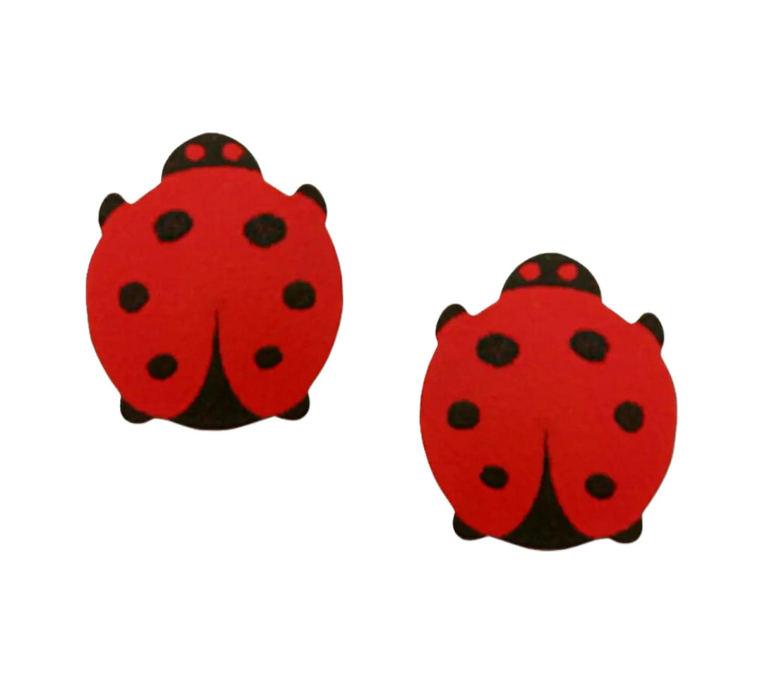 Painted Lady Bug Studs 1747 SKY626