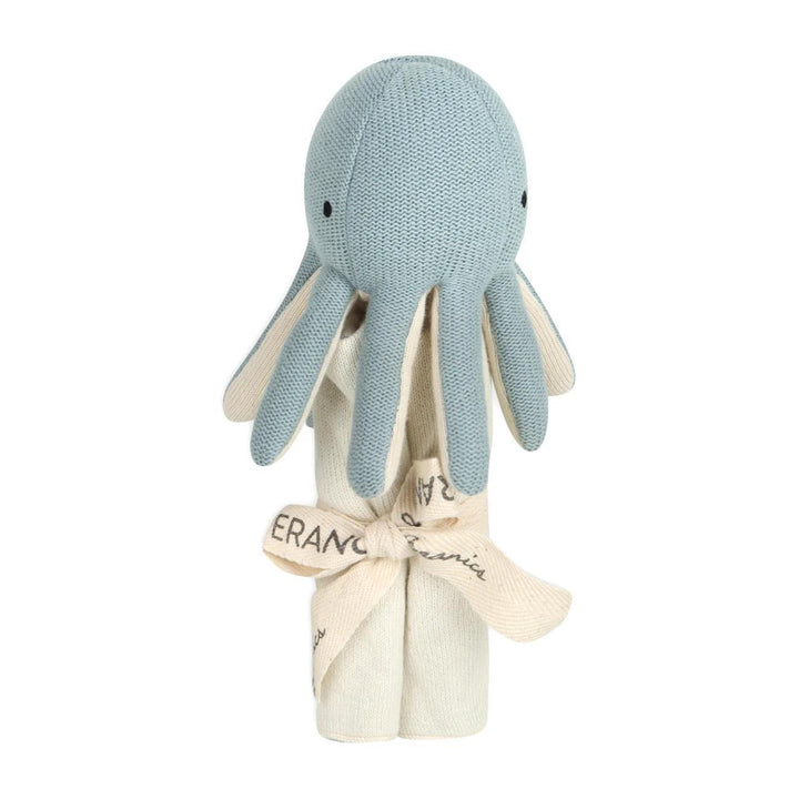 Octopus - Organic Baby Lovey Security Blanket Cuddle Cloth VIV626