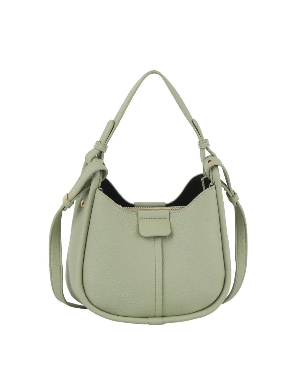Pebbled Hobo Crossbody Bag 0178 EMH726
