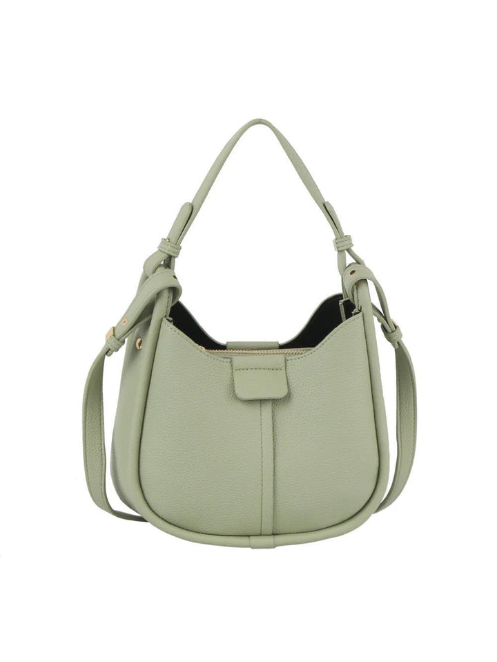 Pebbled Hobo Crossbody Bag 0178 EMH726