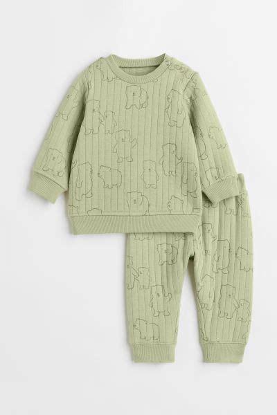 Green Bear Jogger Set 9m LTM