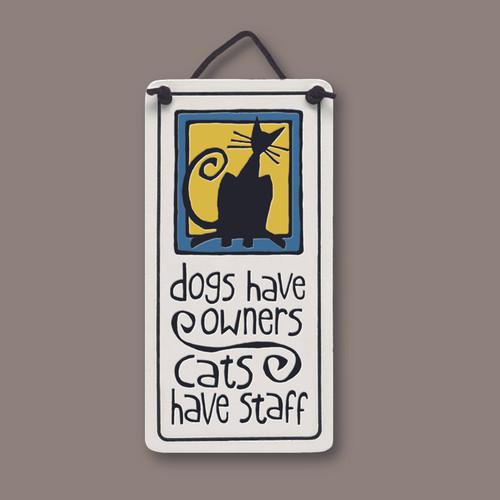Cats Have Staff Wall Art SPN925