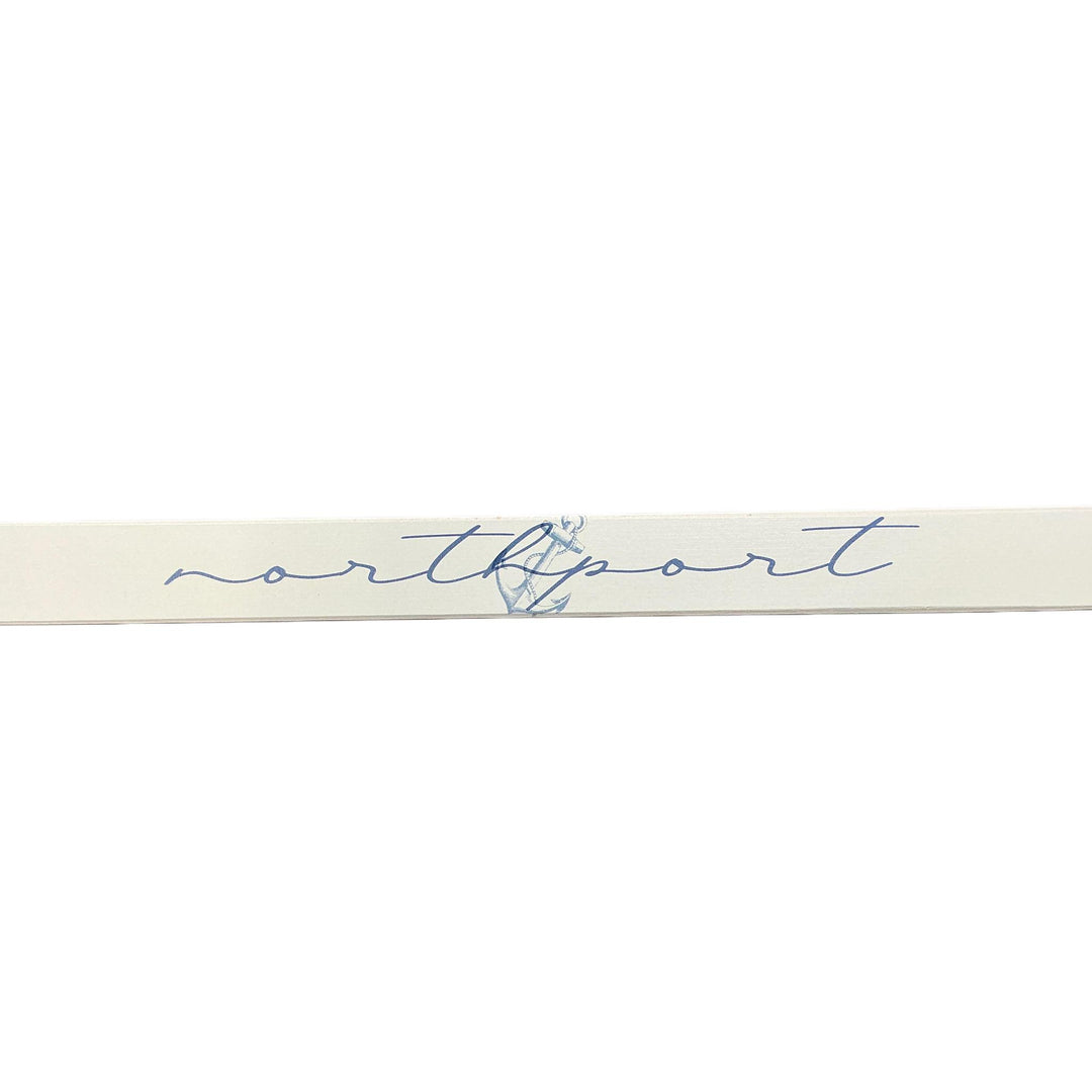 Large Anchor Script Shelf Sign PTT426