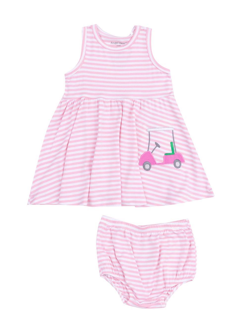 Golf Appliqué Tank Dress & Bloomer ANG325