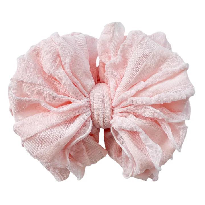 Ruffled Bow Headband RRA