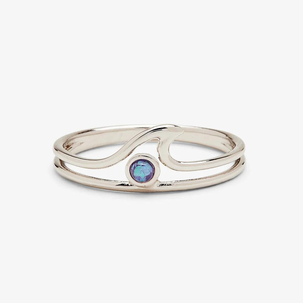 Opal Wave Ring PUR525