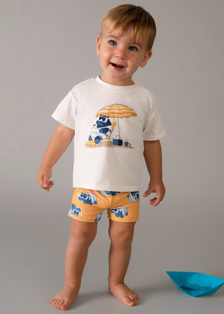 Baby 2-Piece Swim Set w/Sun Protection MYR326