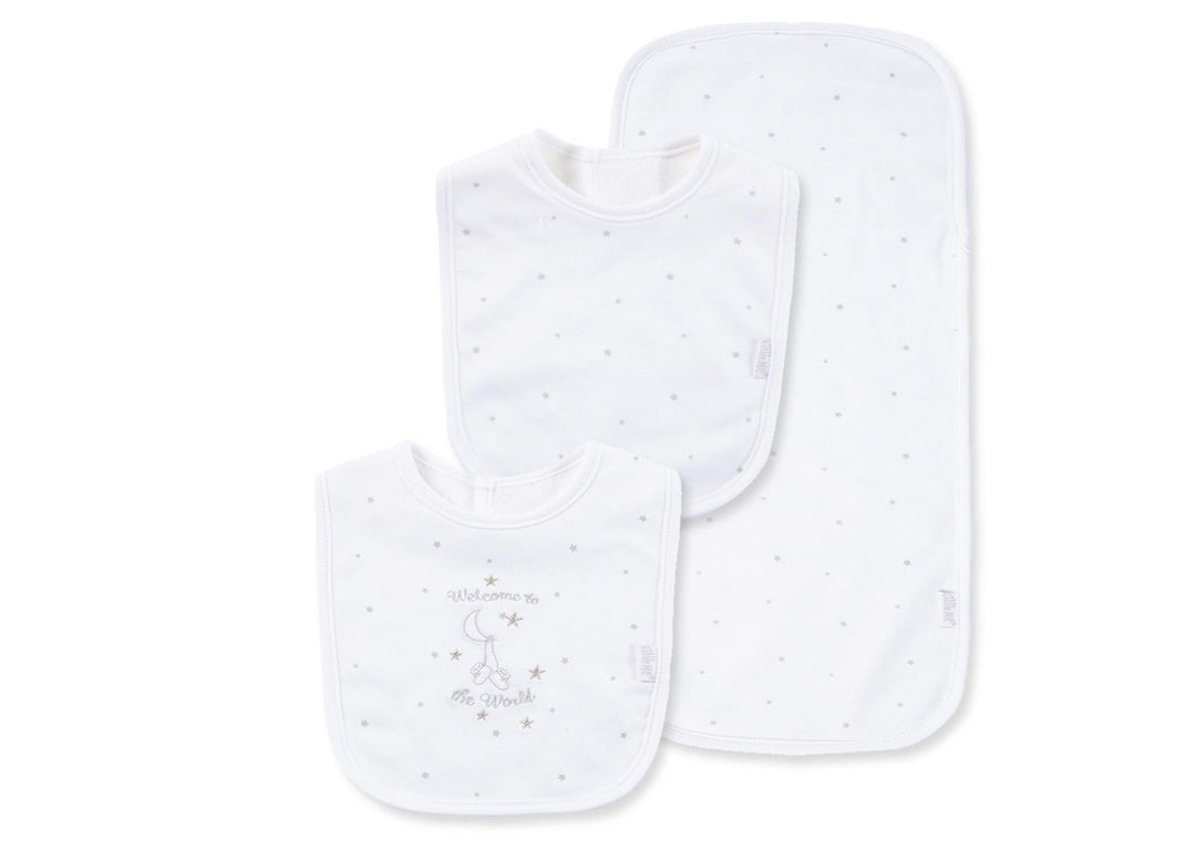 Welcome To The World Bib-Burp Set LTM726