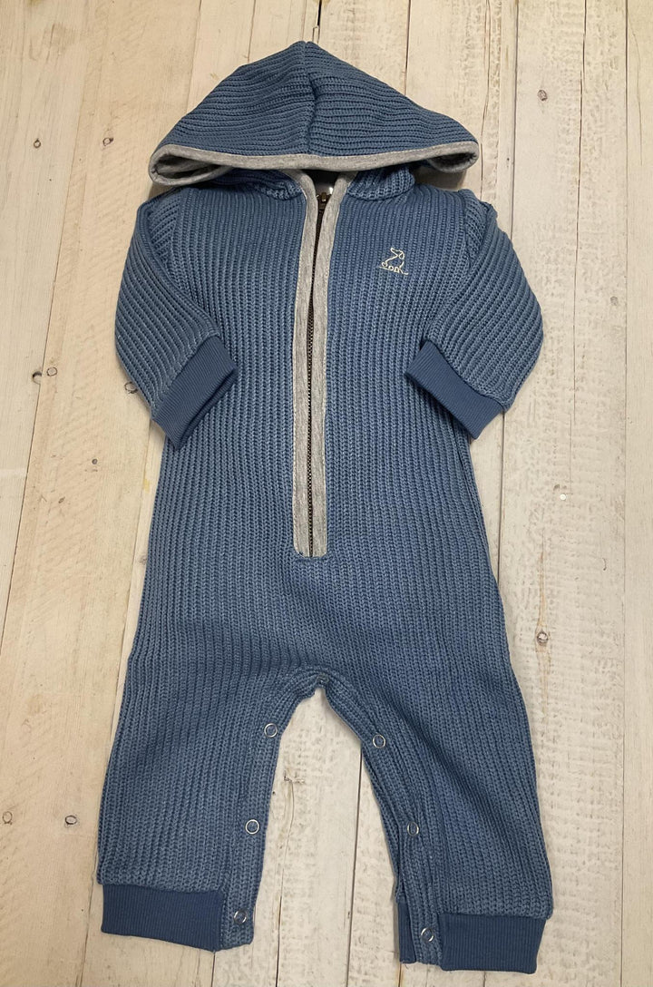 Blain Hooded Knit Romper MAH