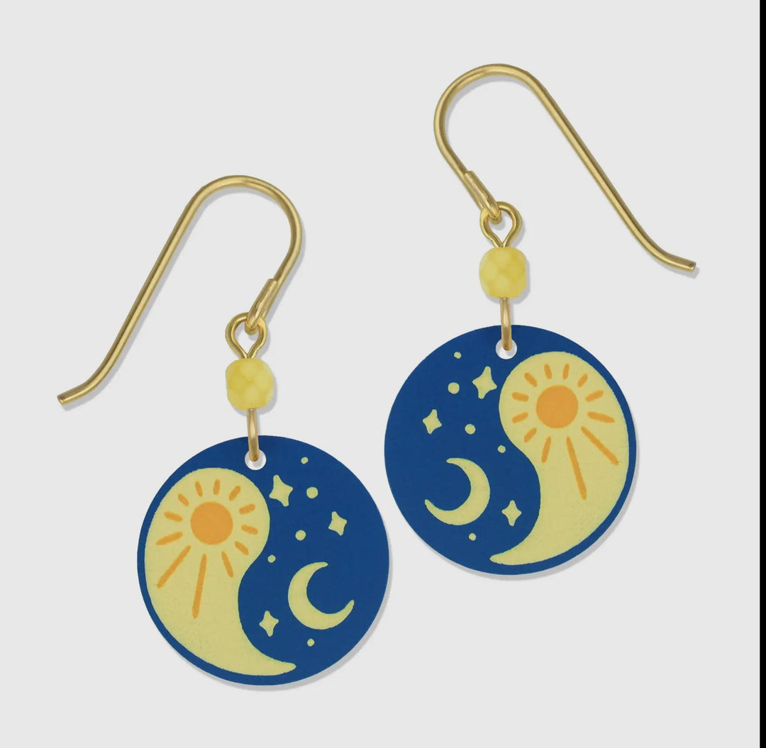 Sun & Moon Earrings 5238 LEM825