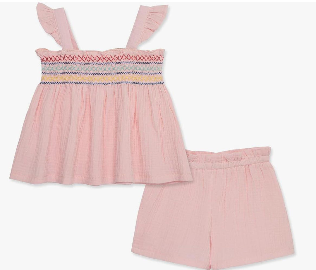 Pink Gauze Play Set Dress  LTM